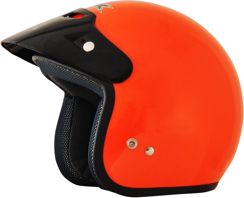 AFX FX-75Y Helmet - Safety Orange - Medium 0105-0033