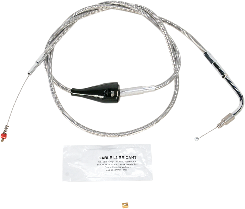 BARNETT Cable de ralentí - Crucero - +8" - Acero inoxidable 102-30-41001-8 
