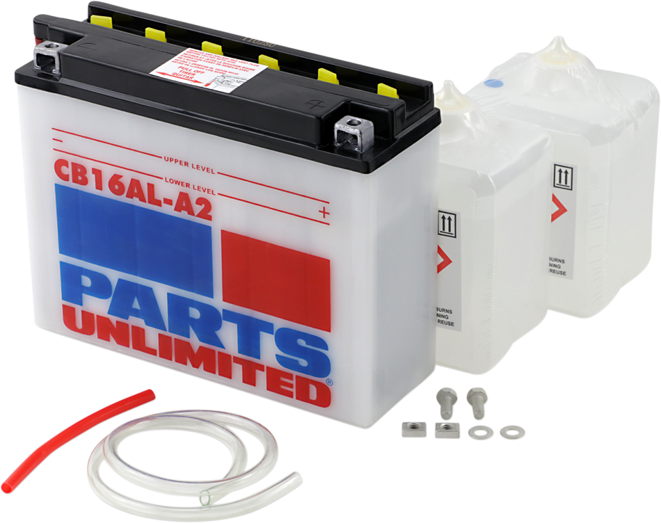 Parts Unlimited Battery - Yb16al-A2 Cb16al-A2-Fp