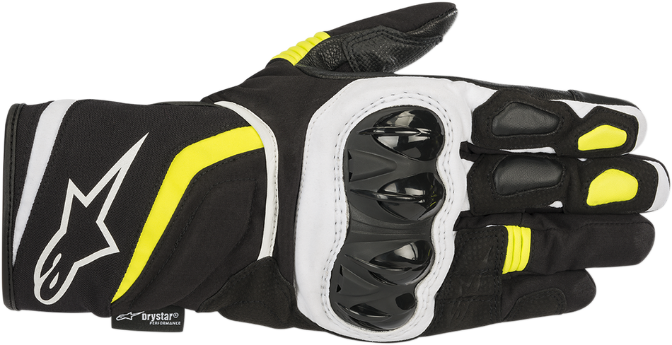 ALPINESTARS T-SP W Drystar® Gloves - Black/Fluo Yellow - 3XL 3527719-155-3X