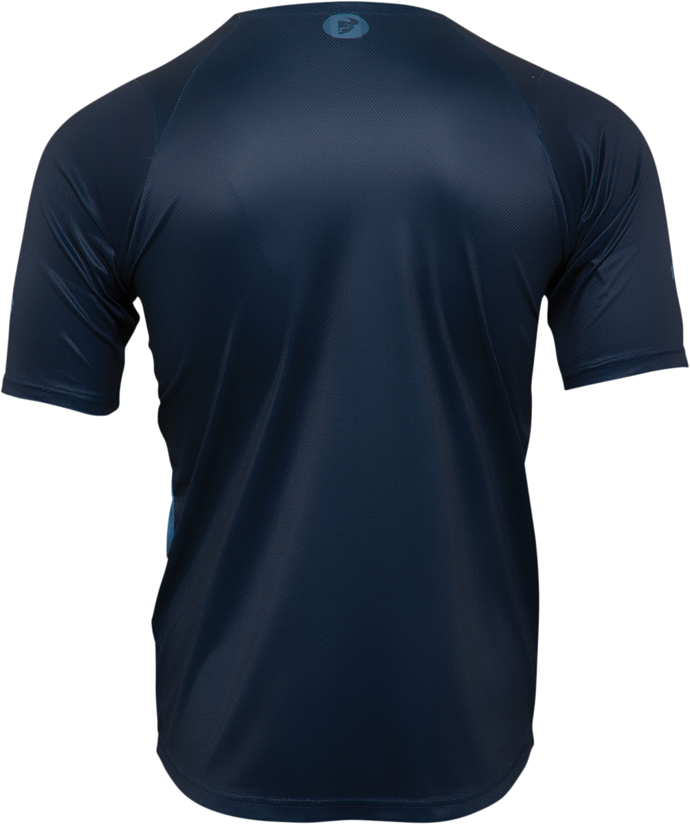 Camiseta THOR Assist React - Azul medianoche/Verde azulado - XL 5120-0184 