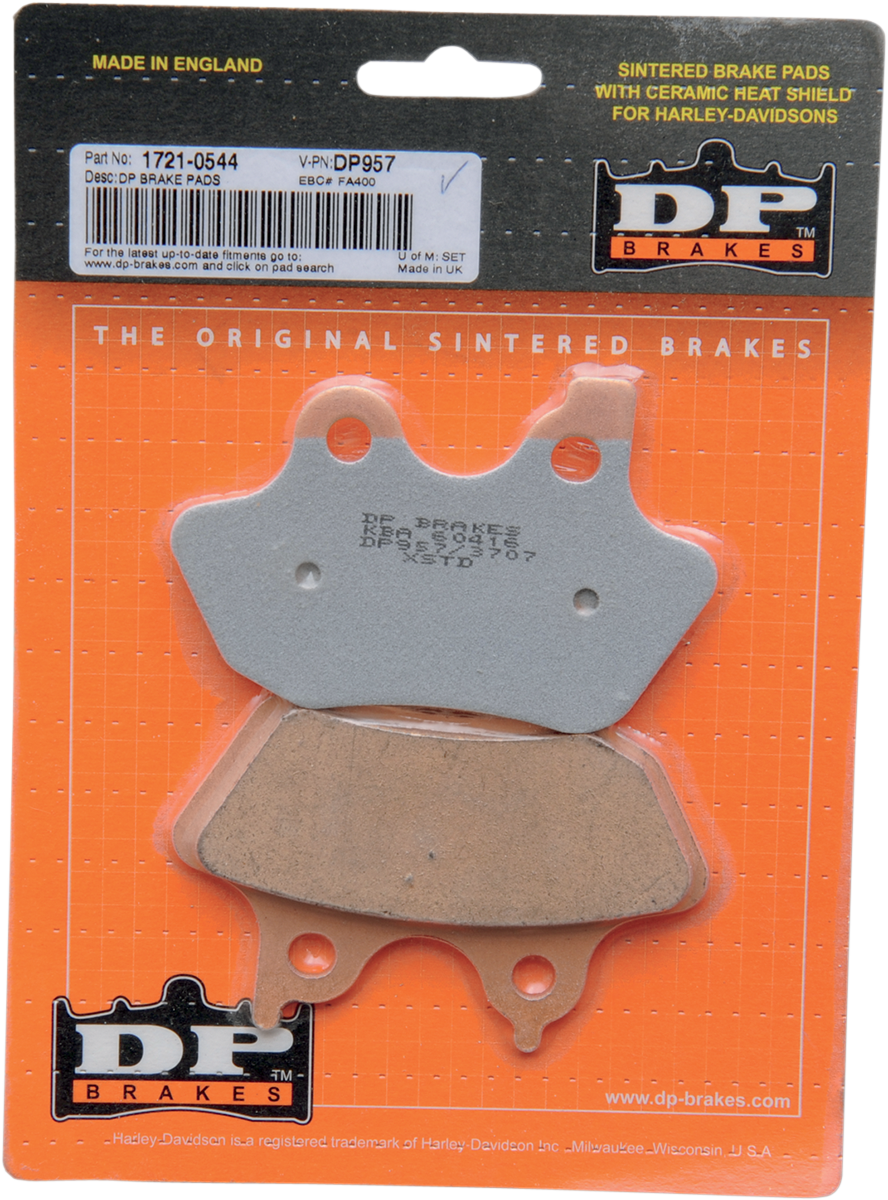 DP BRAKES Pastillas de freno sinterizadas - DP957 DP957 