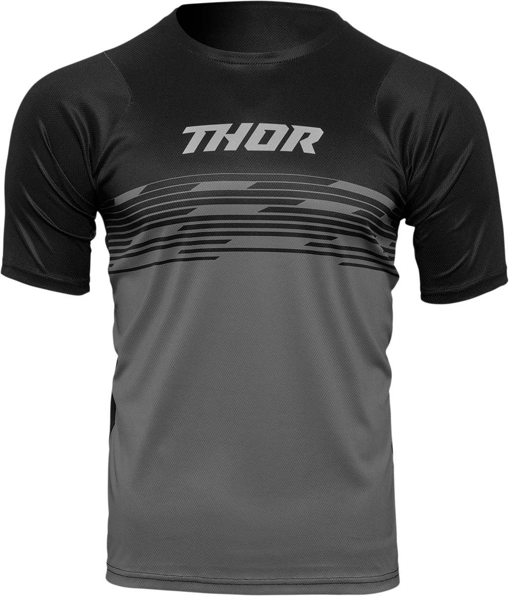 THOR Assist Shiver Jersey - Black/Gray - Small 5120-0169