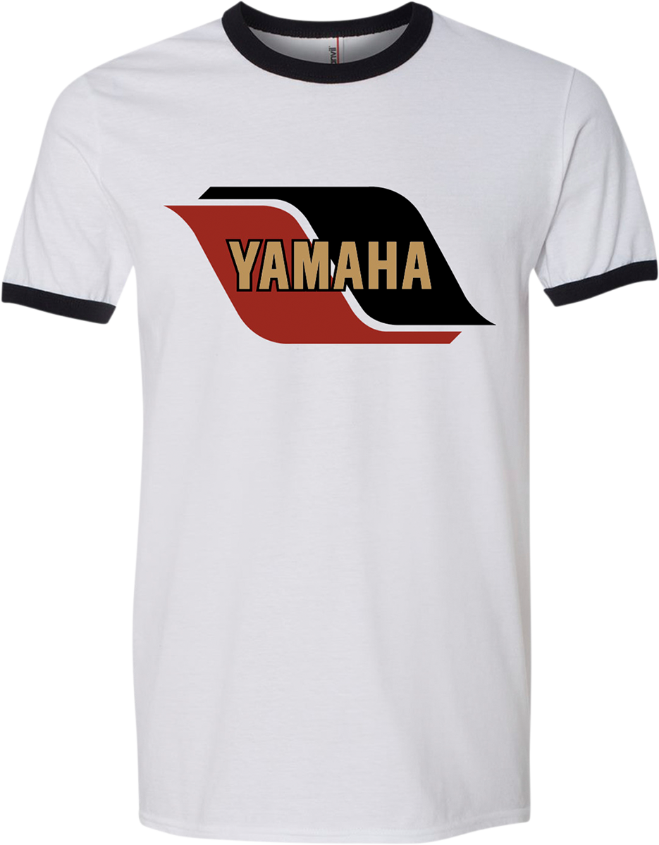 YAMAHA APPAREL Yamaha Legend T-Shirt - White/Black - Medium NP21S-M1945-M