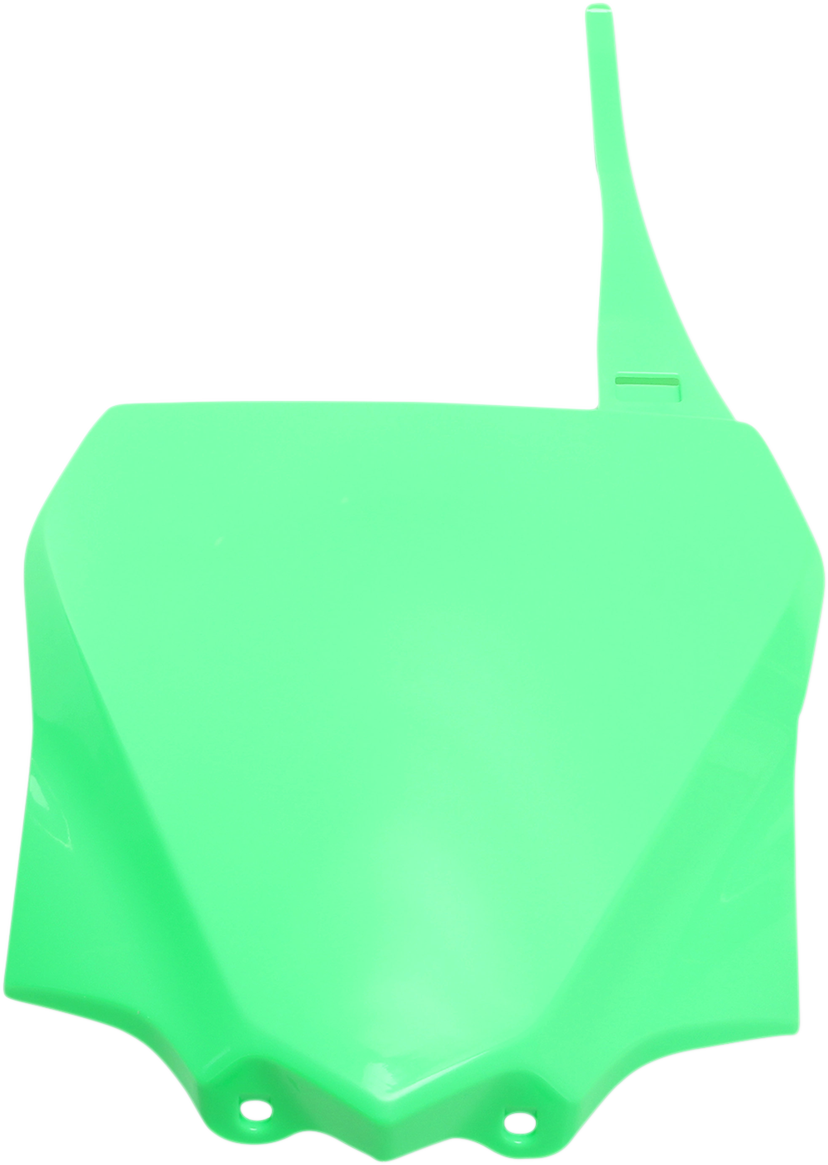 UFO Front Number Plate - Fluorescent Green KA04730-AFLU