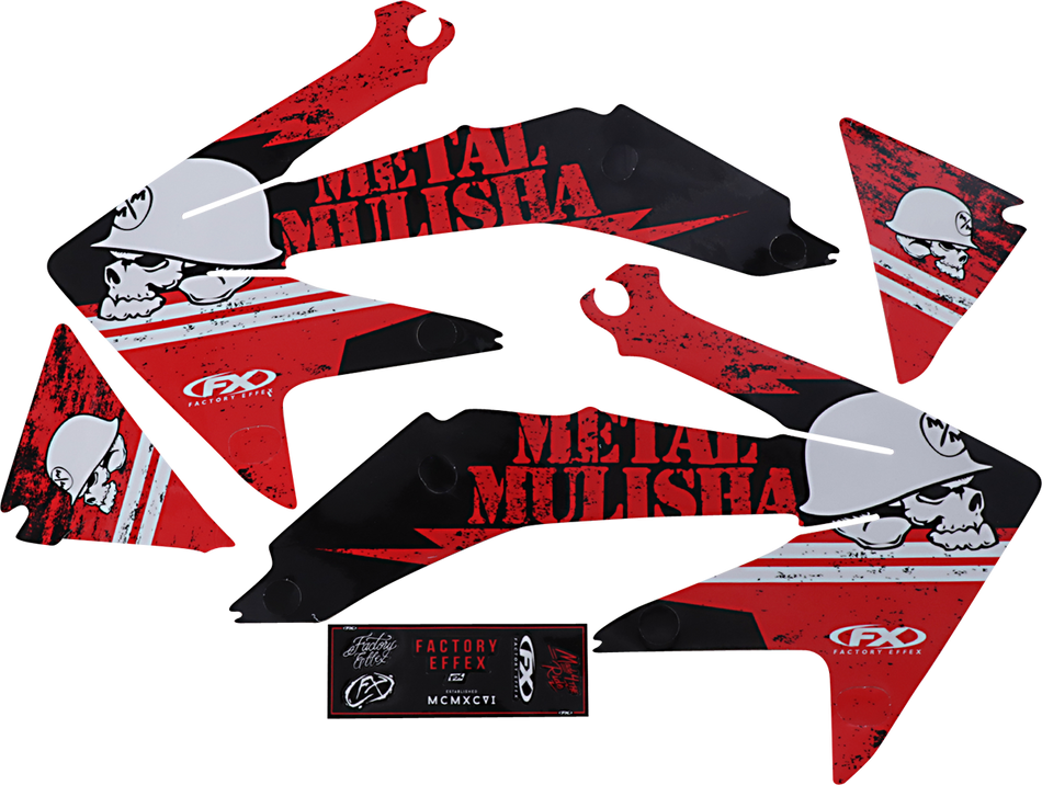 FACTORY EFFEX Metal Mulisha Graphic Kit - Honda 23-11334