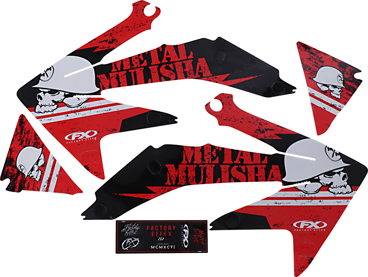 FACTORY EFFEX Metal Mulisha Graphic Kit - Honda 23-11334