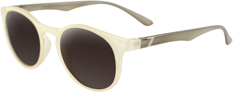 ZAN HEADGEAR Shore Sunglasses - Gloss Sand/Gray - Brown EZSH001