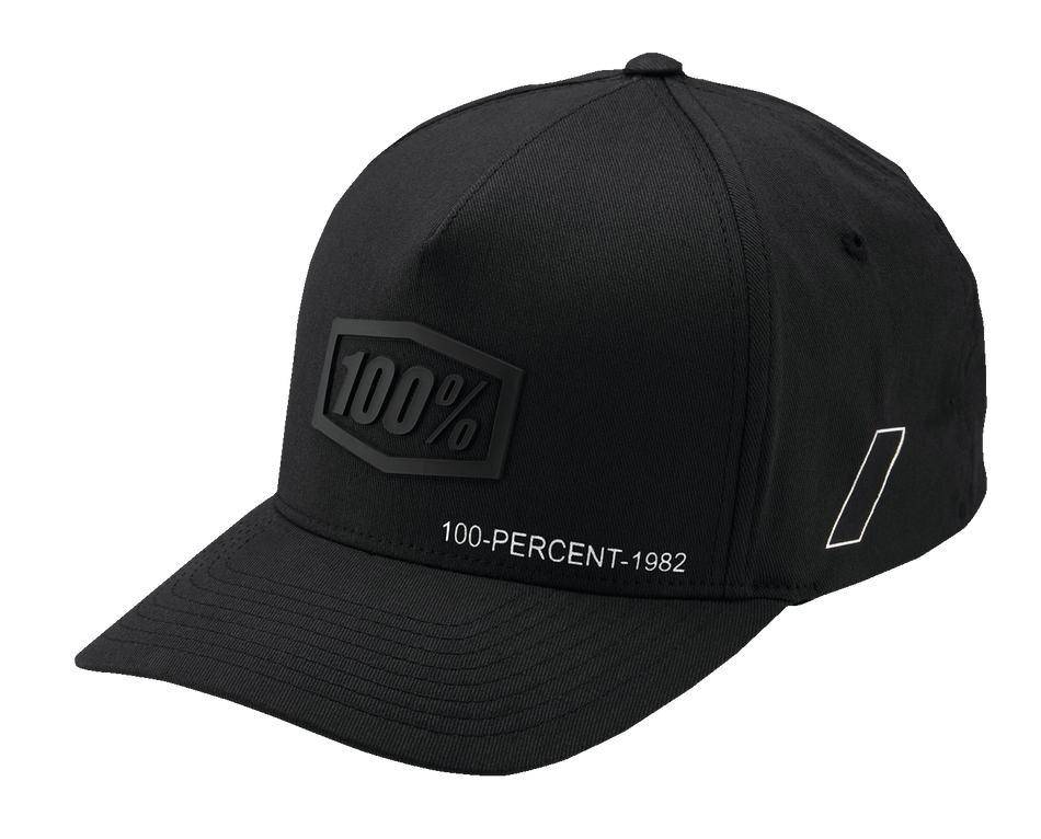 100% Shadow Flexfit® Hat - Black - Large/XL 20043-00009