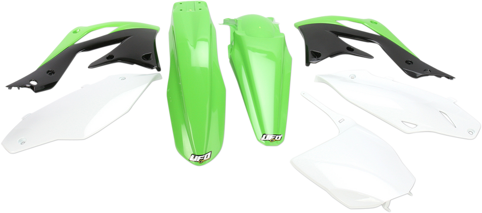 Kit de carrocería de repuesto UFO - OEM Verde/Blanco/Negro KAKIT217-999 