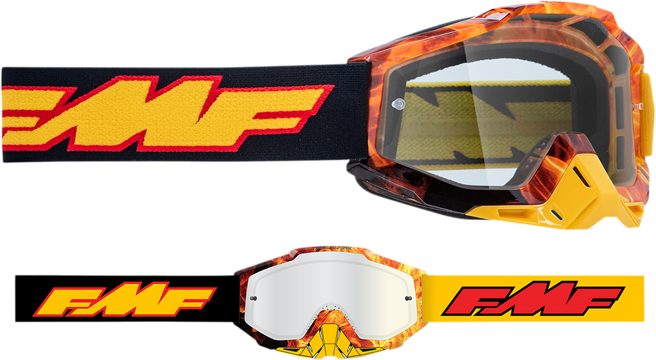 FMF PowerBomb Goggles - Spark - Clear F-50036-00005 2601-2975
