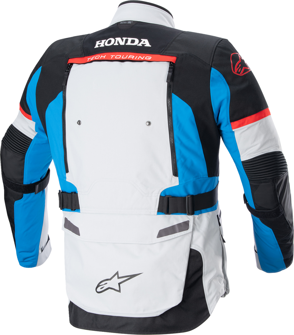 ALPINESTARS Honda Bogotà Pro Drystar® Jacket - Gray/Black/Red/Blue - Small 3206723-9173-S