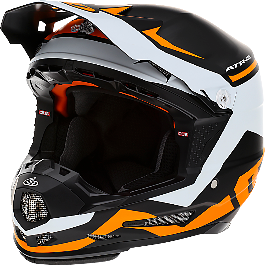 6D ATR-2Y Helmet - Drive - Neon Orange - Large 11-6312