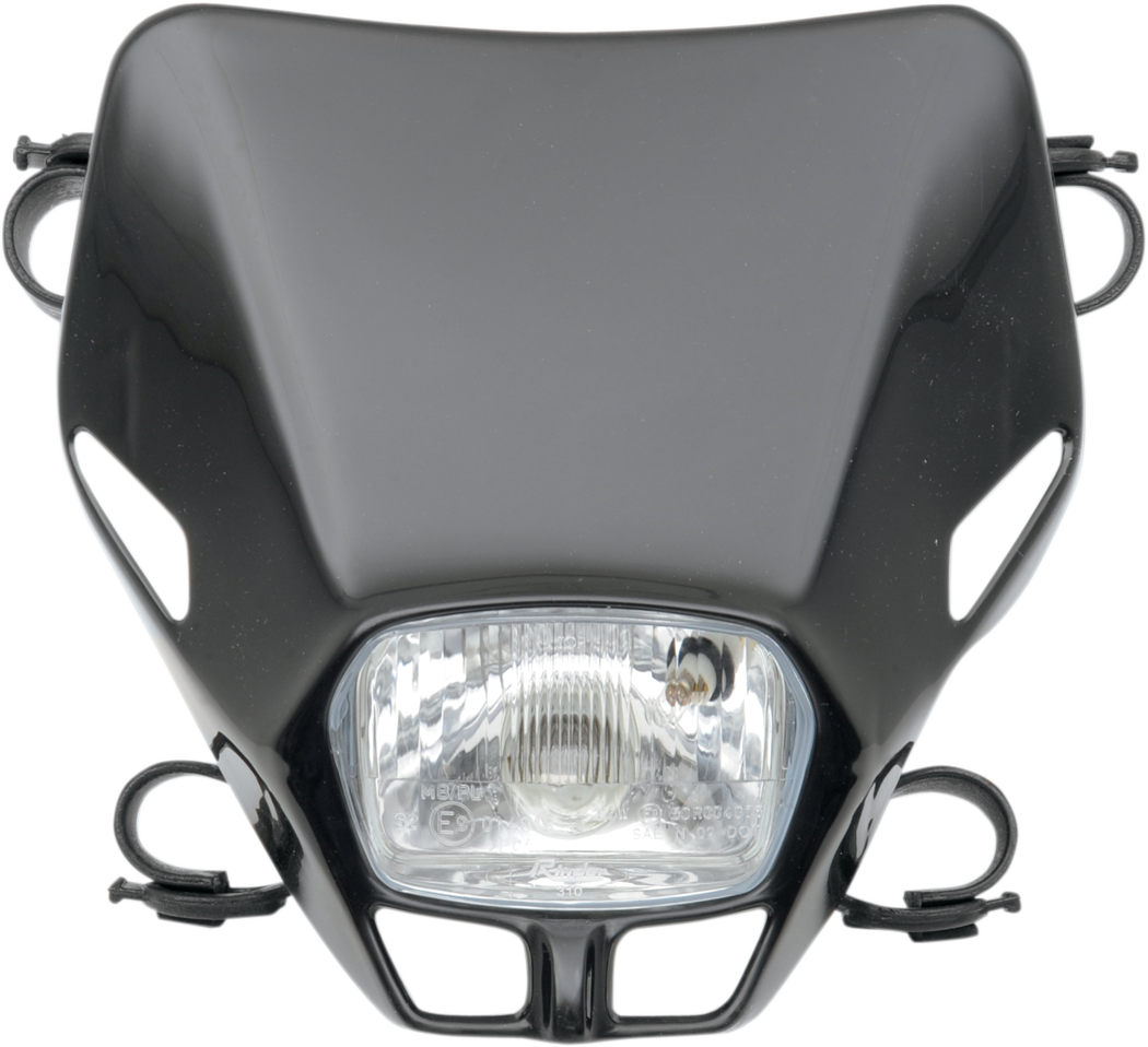 UFO Firefly Headlight Assembly - Black PF01705-001