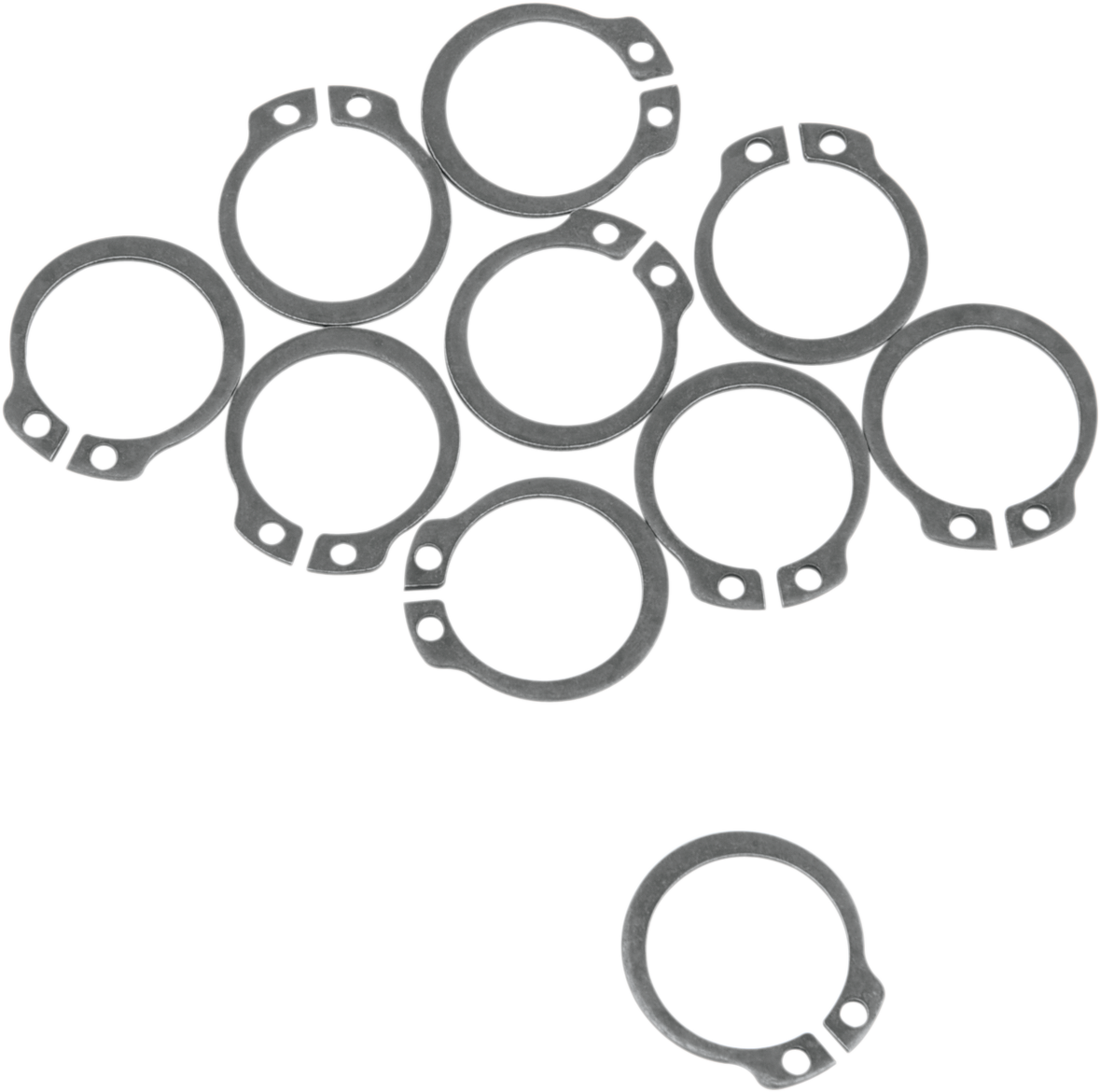 MOOSE RACING Snap Ring - 10 Pack - Kawasaki/Suzuki 25-6007