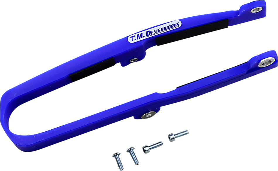 T.M. DESIGNWORKS Chain Slider - Kawasaki - Blue KCP-KXM-BU