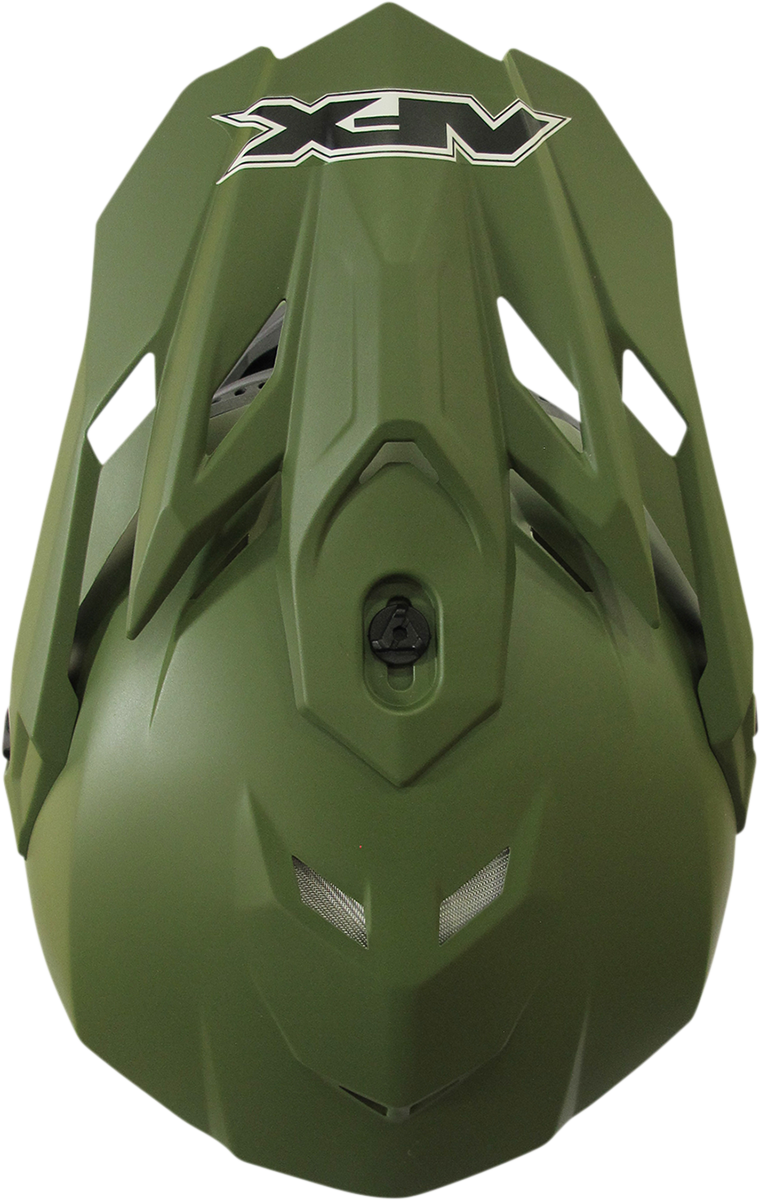 AFX FX-19R Helmet - Matte Olive - XL 0110-7043