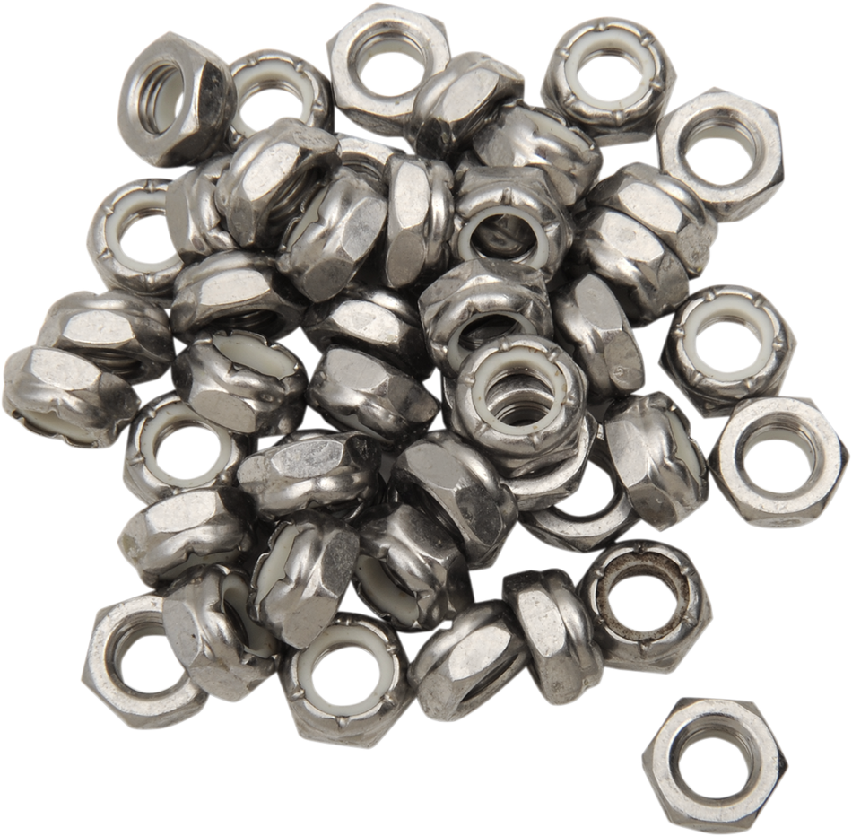 FAST-TRAC Locknuts - Stainless Steel - 250 Pack 143-250