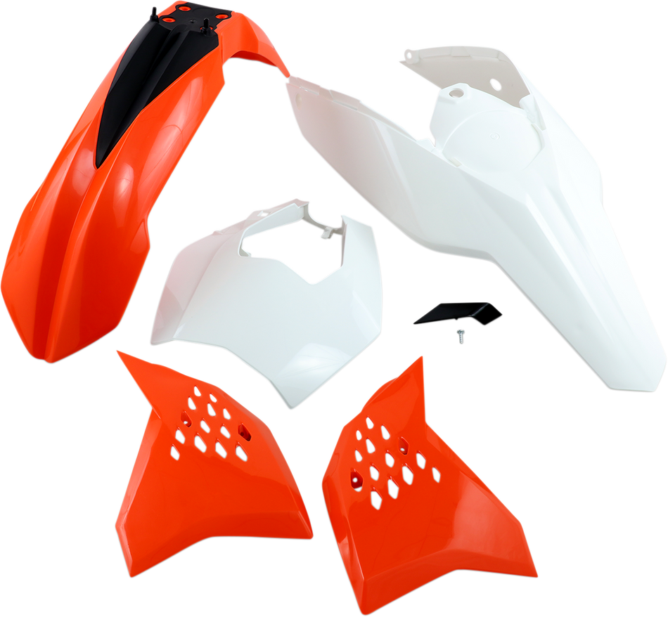 UFO Replacement Body Kit - OEM Orange/White/Black KTKIT520999W
