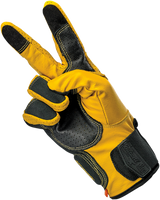 BILTWELL Borrego Gloves - Gold/Black - 2XL 1506-0701-306