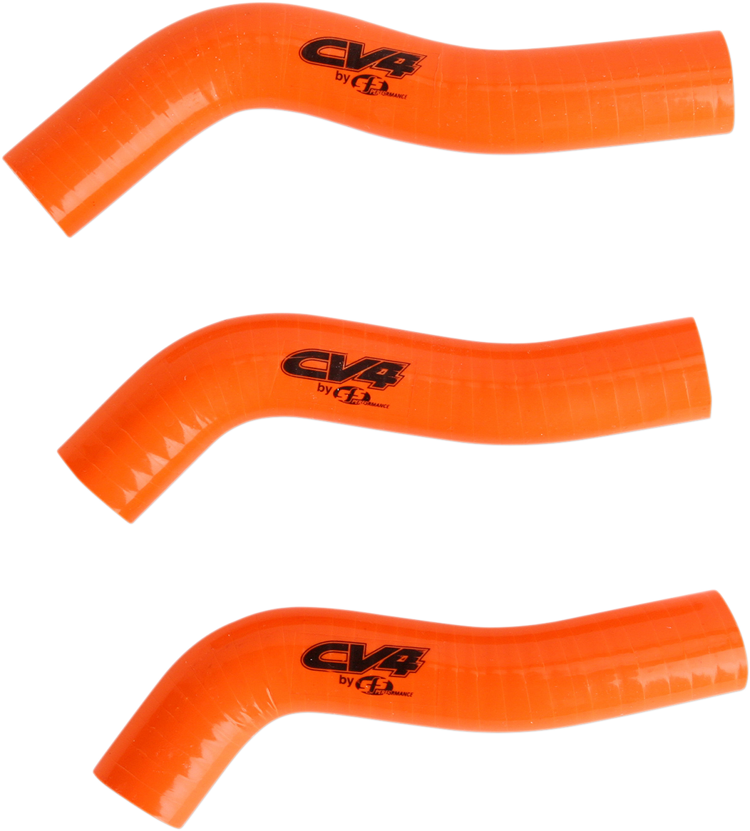 CV4 Radiator Hose Kit - Orange SFSMBC74O