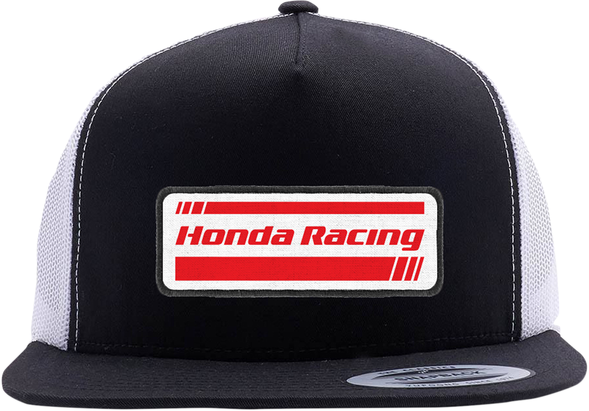 FACTORY EFFEX Honda Racing Hat - Black/White 22-86304