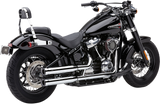 COBRA RPT Mufflers for Softail - Chrome 6057