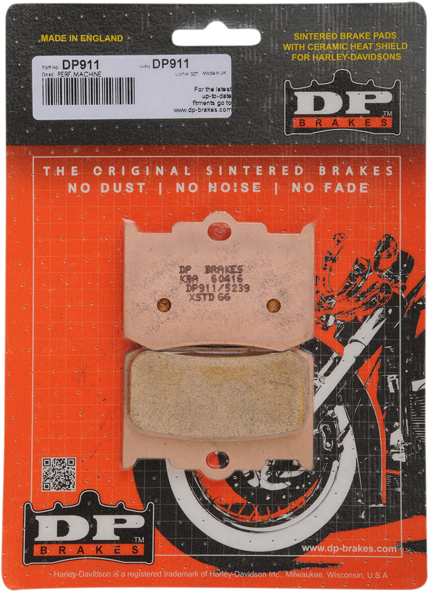 DP BRAKES Sintered Brake Pads - DP911 DP911