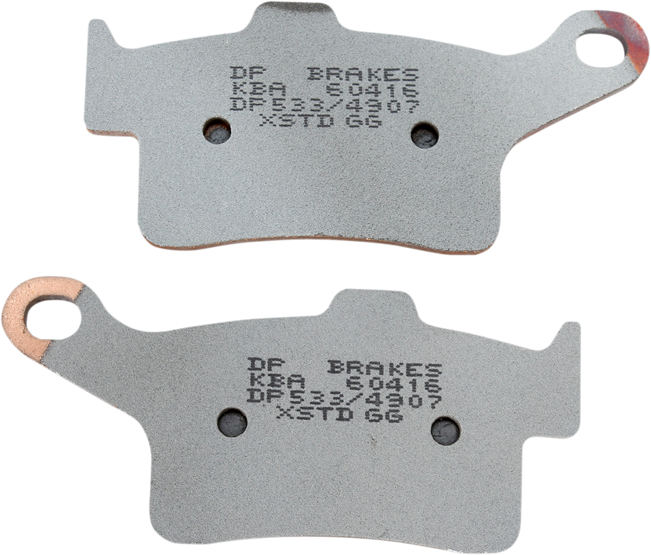 DP BRAKES Standard Brake Pads - Spyder DP533