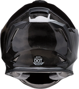 Casco Z1R Youth Warrant - Kuda - Negro brillante - Mediano 0102-0246 