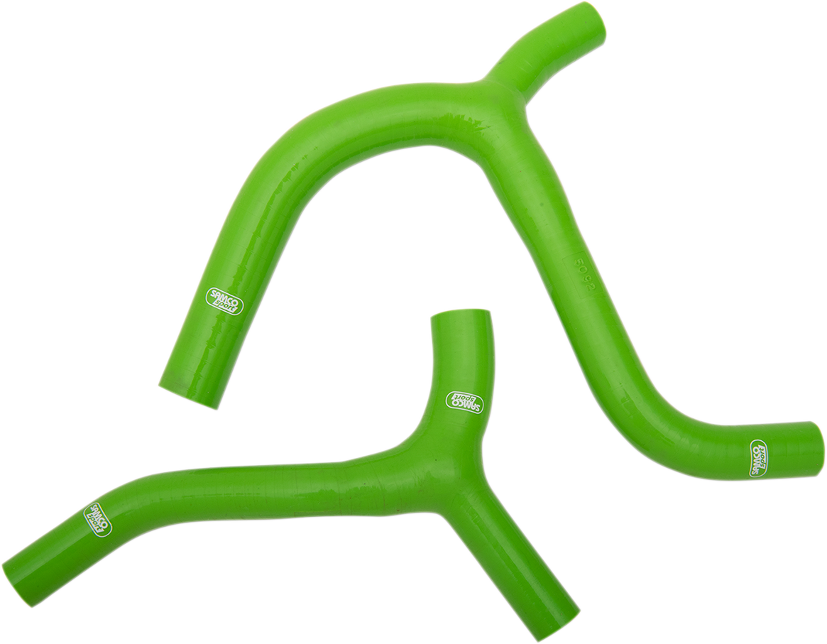 MOOSE RACING Race Fit Radiator Hose Kit - Green - Kawasaki KAW-92GN