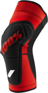 100% Ridecamp Knee Guards - Red/Black - Large 70001-00011