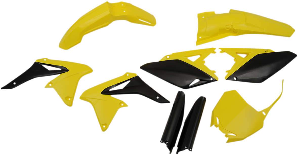 ACERBIS Full Replacement Body Kit - OEM '17 Yellow/Black 2198035569