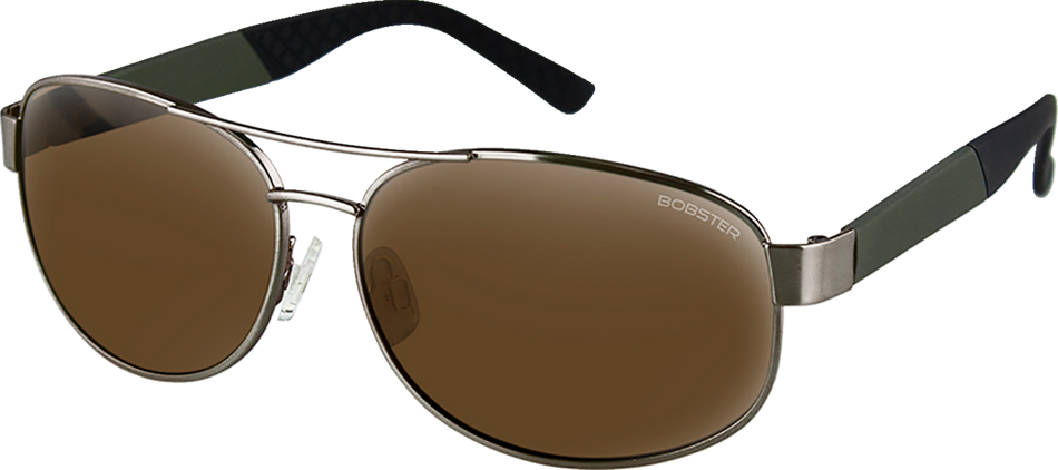 BOBSTER Commander Sunglasses - Olive/Bronze BCOM102HD