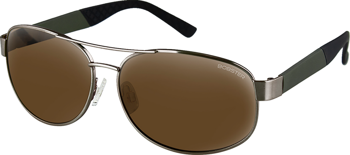 BOBSTER Commander Sunglasses - Olive/Bronze BCOM102HD