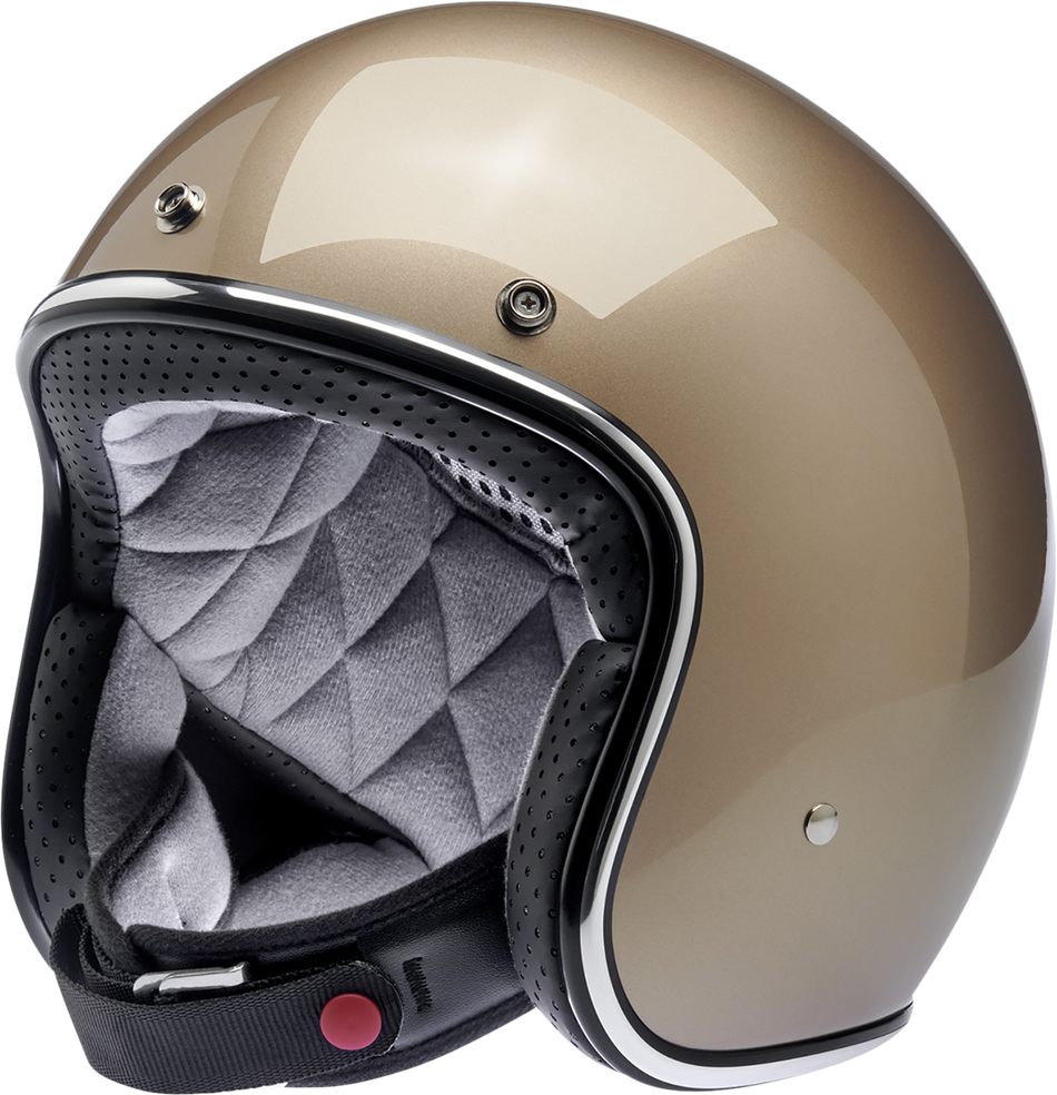 BILTWELL Bonanza Helmet - Metallic Champagne - XS 1001-328-201