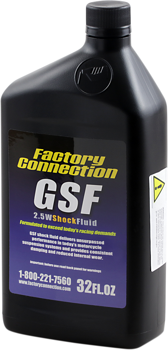 FACTORY CONNECTION F.C. Shock Fluid - 2.5wt - 1 U.S. quart GSF
