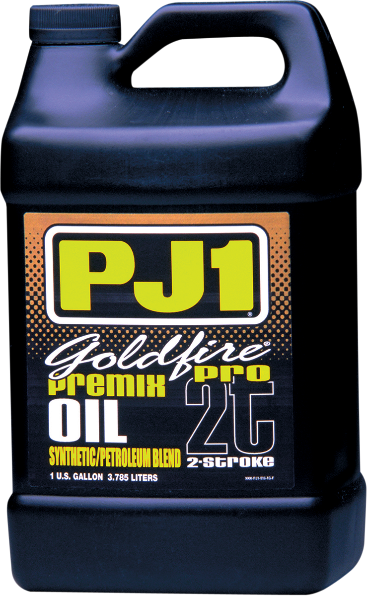 PJ1/VHT Goldfire Pro Pre-Mix 2T Oil - 1 U.S. gal. 8-16-1G