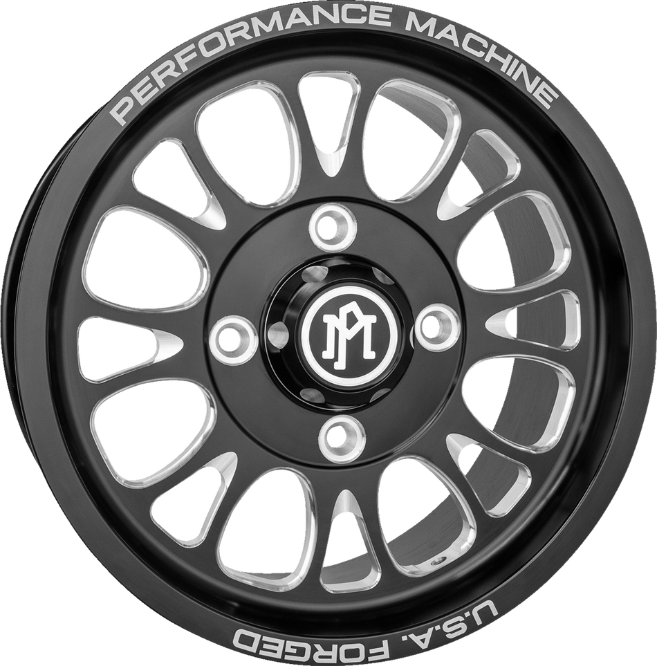 PM OFF-ROAD Wheel - Heathen - Front/Rear - Black - 15"x7" - 4/137 - 5+2 413B31507015280