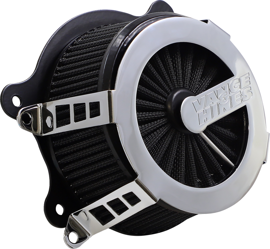 VANCE & HINES Cage Fighter Air Cleaner - Chrome - M8 70356
