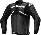 ALPINESTARS Atem v5 Leather Jacket - Black/White - 58 3106524-12-58