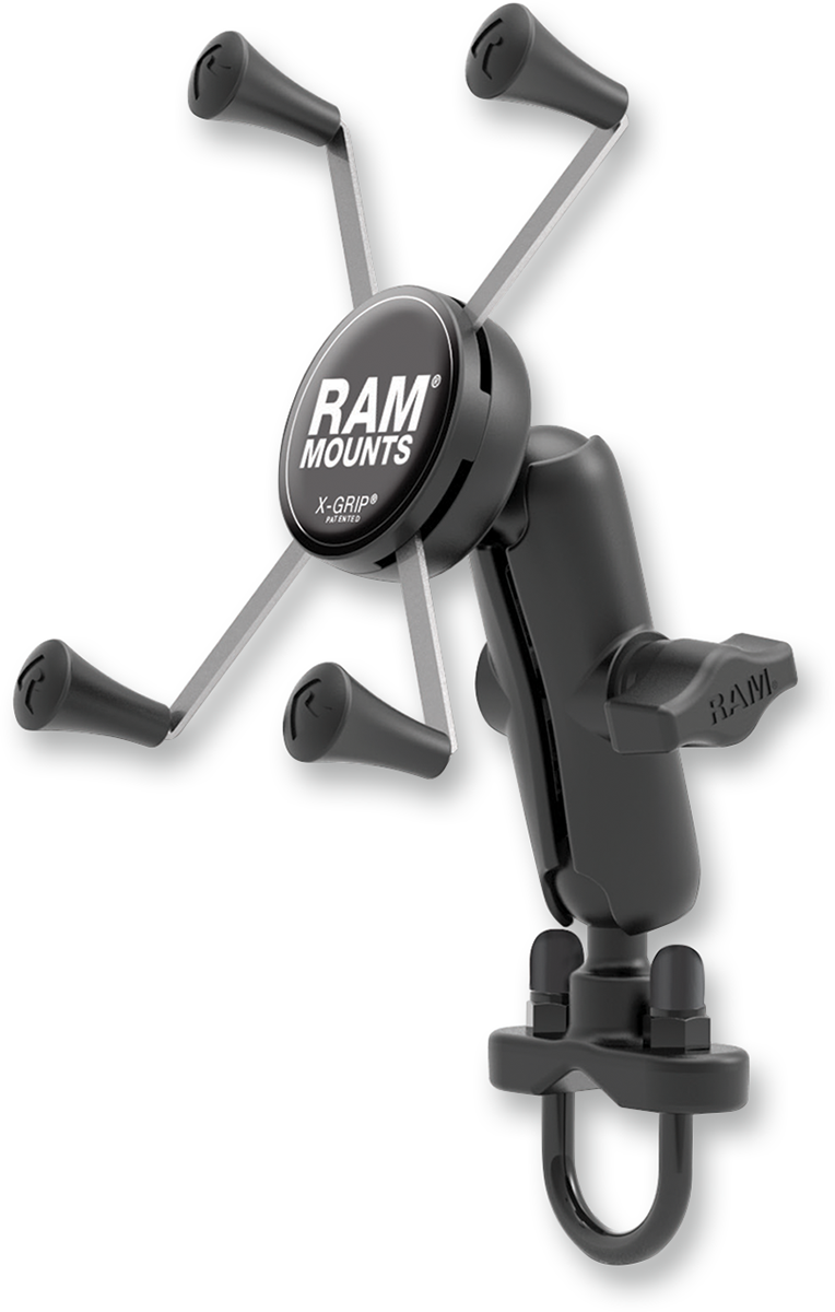 RAM MOUNTS Device Cradle - X-Grip - Large - U-Bolt RAMB149Z-UN10U