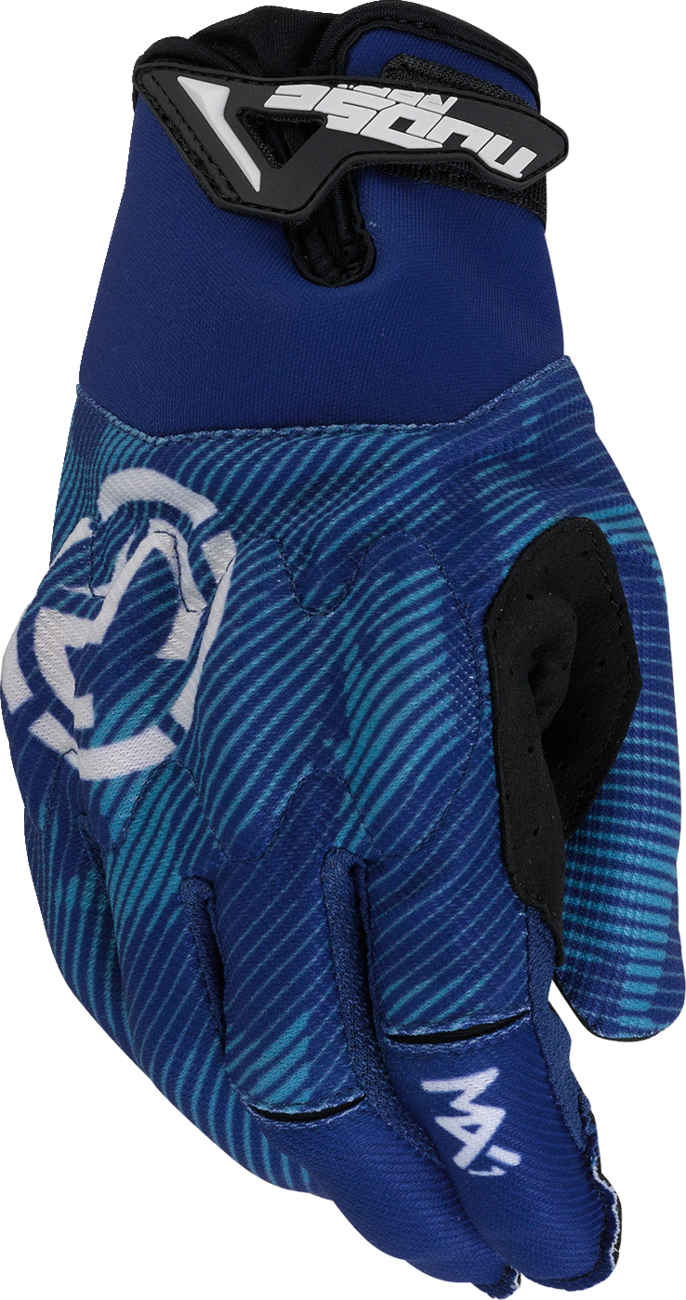 MOOSE RACING MX1™ Gloves - Blue - Large 3330-7371