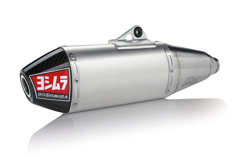 Yoshimura Rs-4 Stainless Slip-On Exhaust,  Aluminum Muffler Yz250f 19-23/ Yz250fx 20-23 / Wr250f 20-23 231022d320