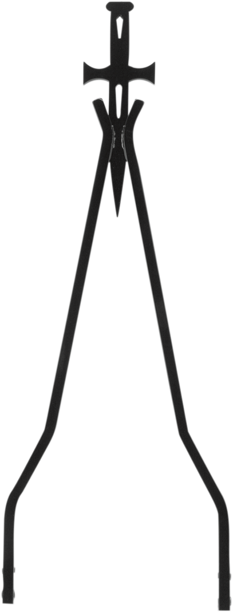 CYCLE VISIONS Sissy Bar Stick - Black - 30" Daggertude CV-8030B