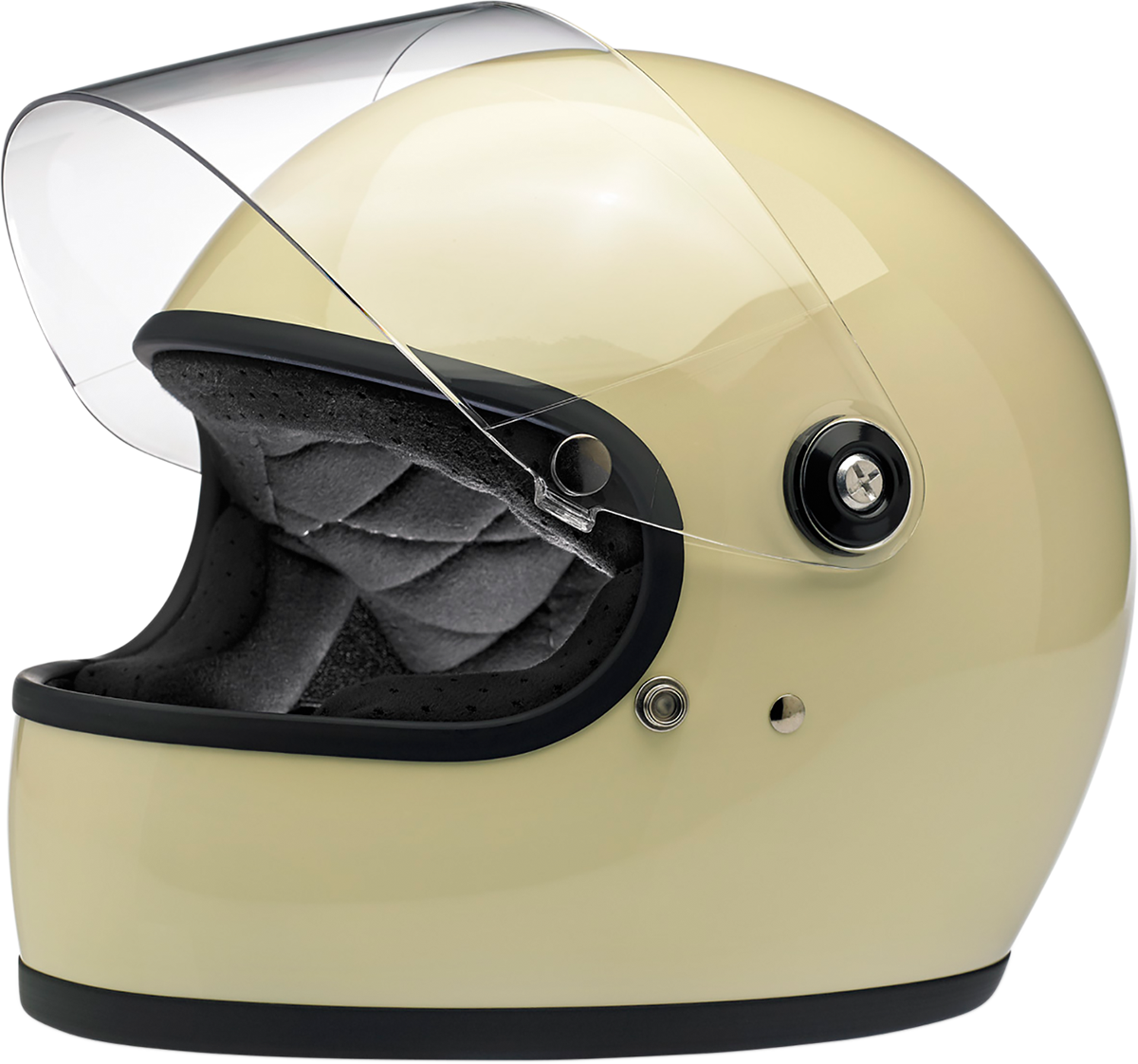 BILTWELL Gringo S Helmet - Gloss Vintage White - XS 1003-102-101