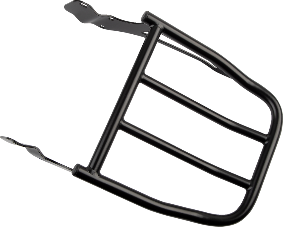 MOTHERWELL Luggage Rack For Tall Sissy Bar - Matte Black MWL-159-MB