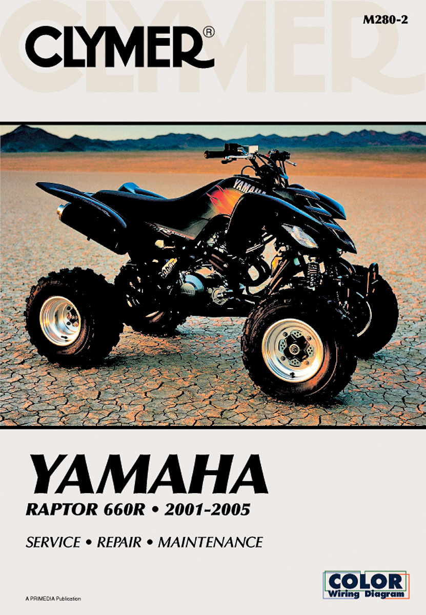 CLYMER Manual - Yamaha 660 Raptor CM2802