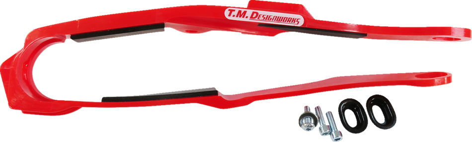 T.M. DESIGNWORKS Chain Slider - Honda - Red DCS-H35-RD