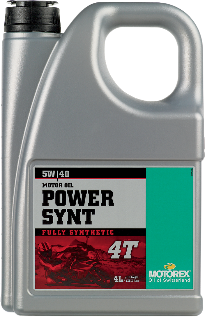 MOTOREX Power Synt 4T Engine Oil - 5W-40 - 4L 172252
